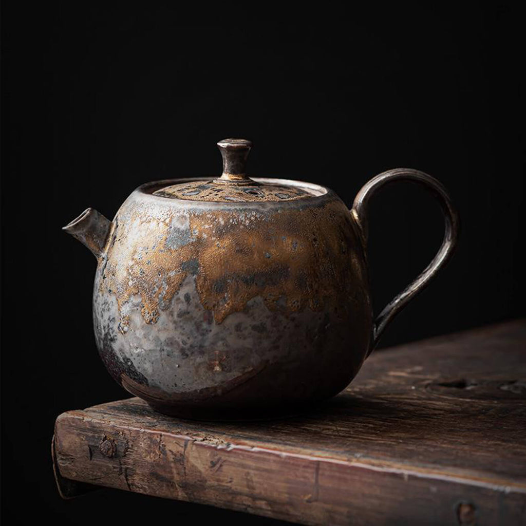 3pcs Japanese stoneware teaware_1