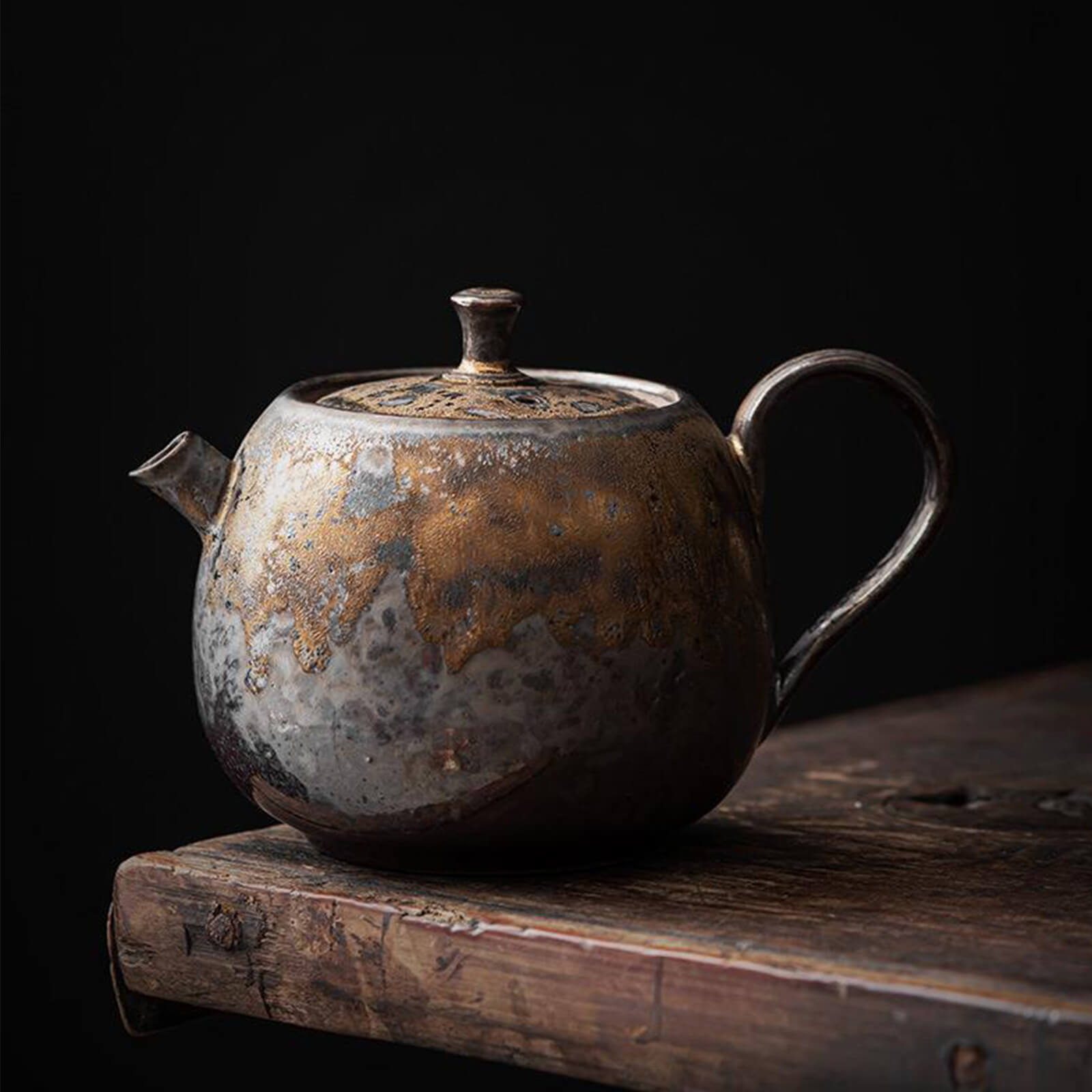 3pcs Japanese stoneware teaware_1