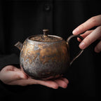 3pcs Japanese stoneware teaware_8