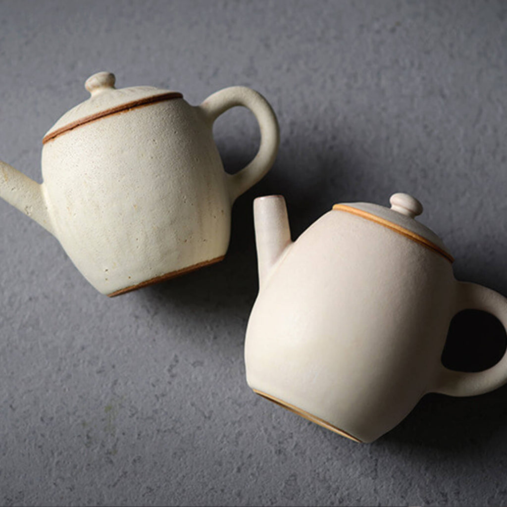 Japanese Vintage Crackle Glaze Teapot_2