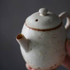 Japanese Vintage Crackle Glaze Teapot_4