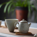 Japanese Vintage Crackle Glaze Teapot_6