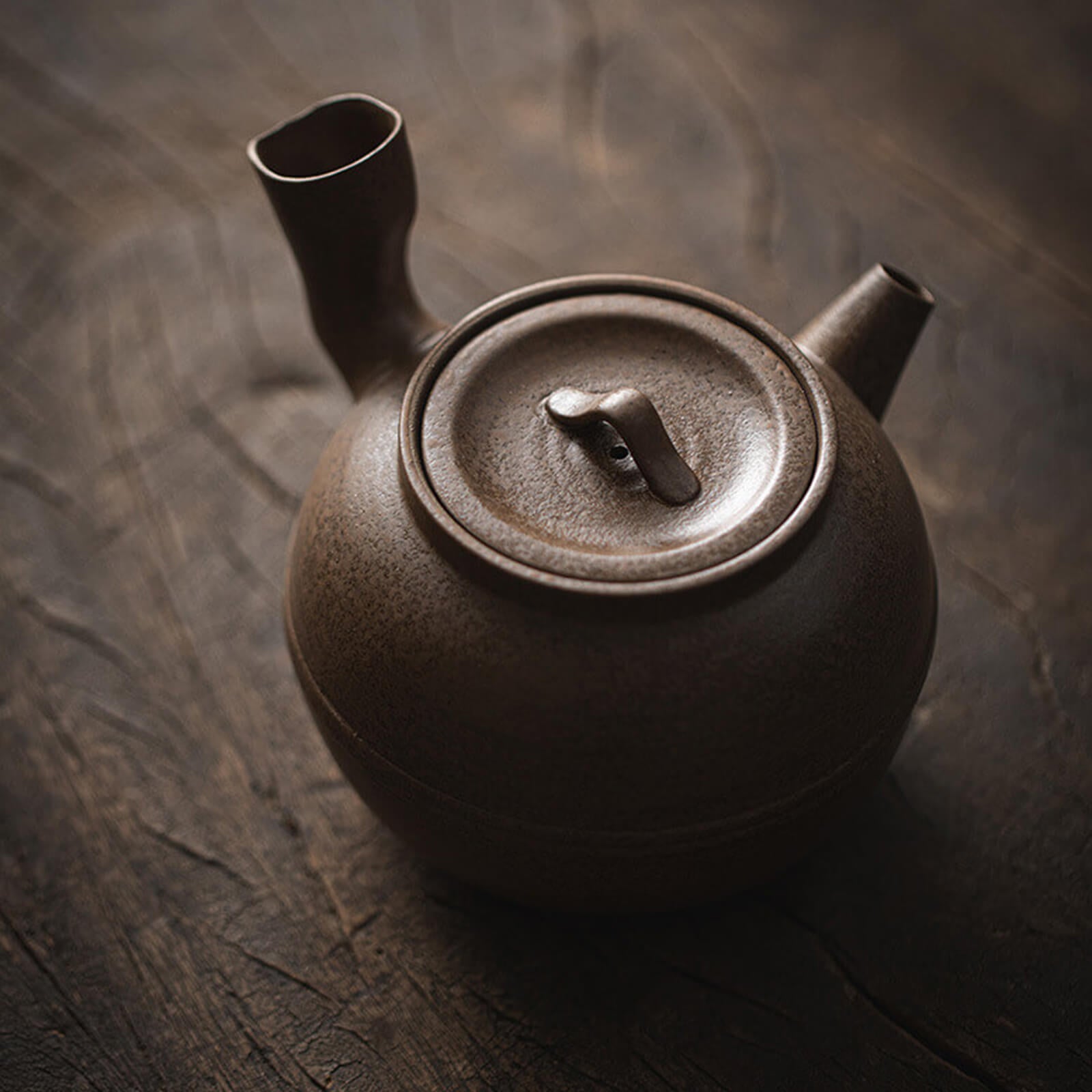 Japanese Wabi-Sabi Side-Handle Teapot_2