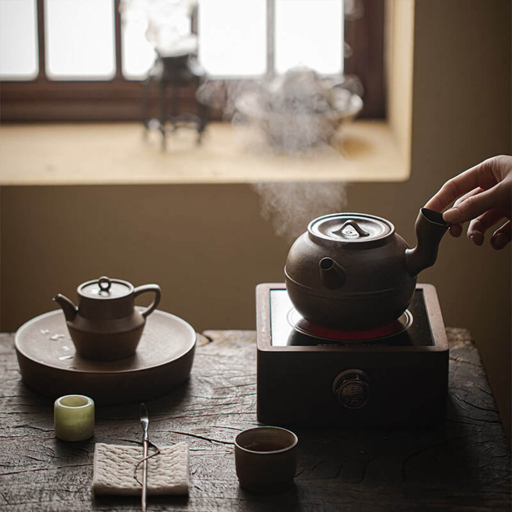 Japanese Wabi-Sabi Side-Handle Teapot_5