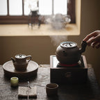 Japanese Wabi-Sabi Side-Handle Teapot_5