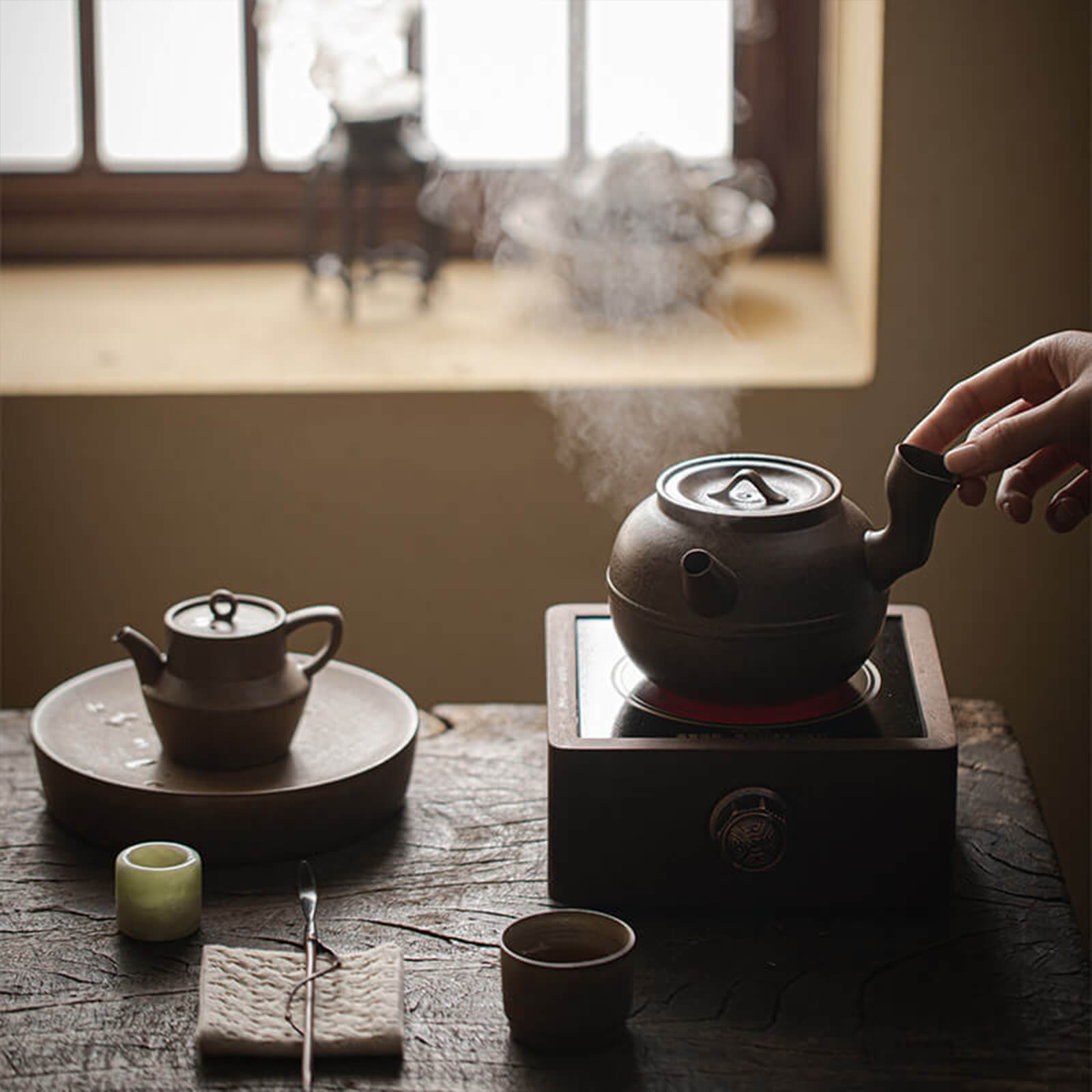 Japanese Wabi-Sabi Side-Handle Teapot_5