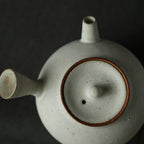 Japanese style simple wabi-sabi sidehandle Teapot_4