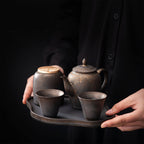 Retro and elegant ceramic teaset_1