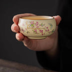 Hand Painted Japanese Tea Set – High-End Floral Teapot Set