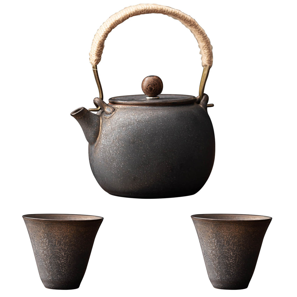 Vintage Handmade japanese tea service set – 16oz