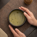 Japanese Matcha Bowl Set – Handmade Ceramic & Bamboo Whisk