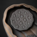 Japanese Tea Cup Set – Handcrafted Gold Minimalist Teapot Set