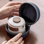 Japanese Tea Gift Set – Portable Travel Teapot & Cup Kit