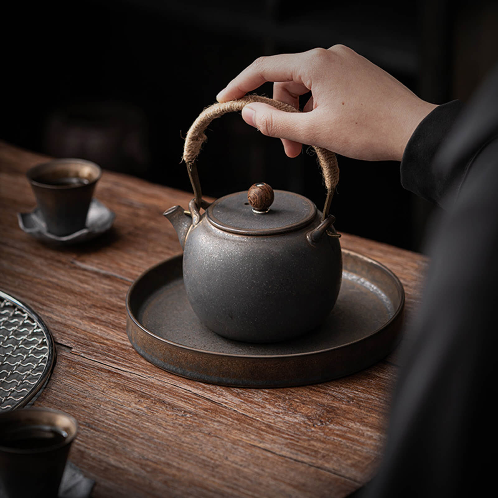 Vintage Handmade japanese tea service set – 16oz