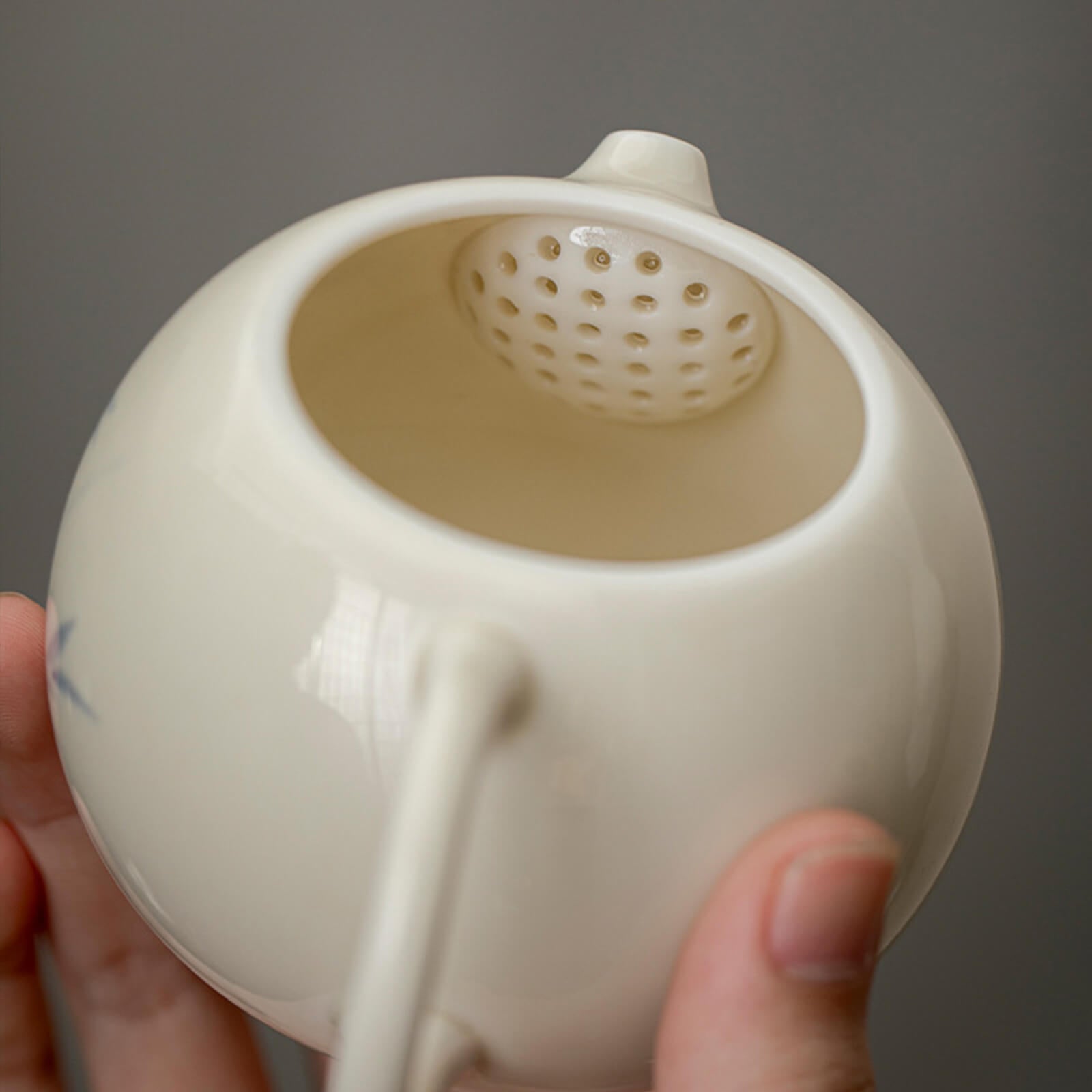 Traditional Japanese Tea Set – Hand-Painted Ceramic Teapot