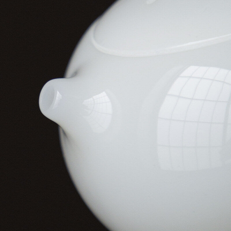 Japanese Tea Set Traditional – White Ceramic Teapot Set